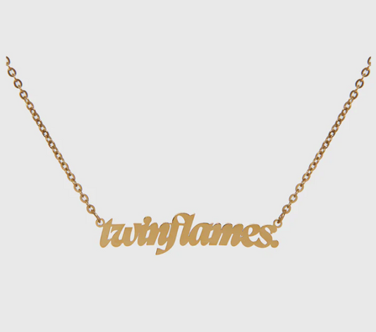 TwinFlames. Nameplate