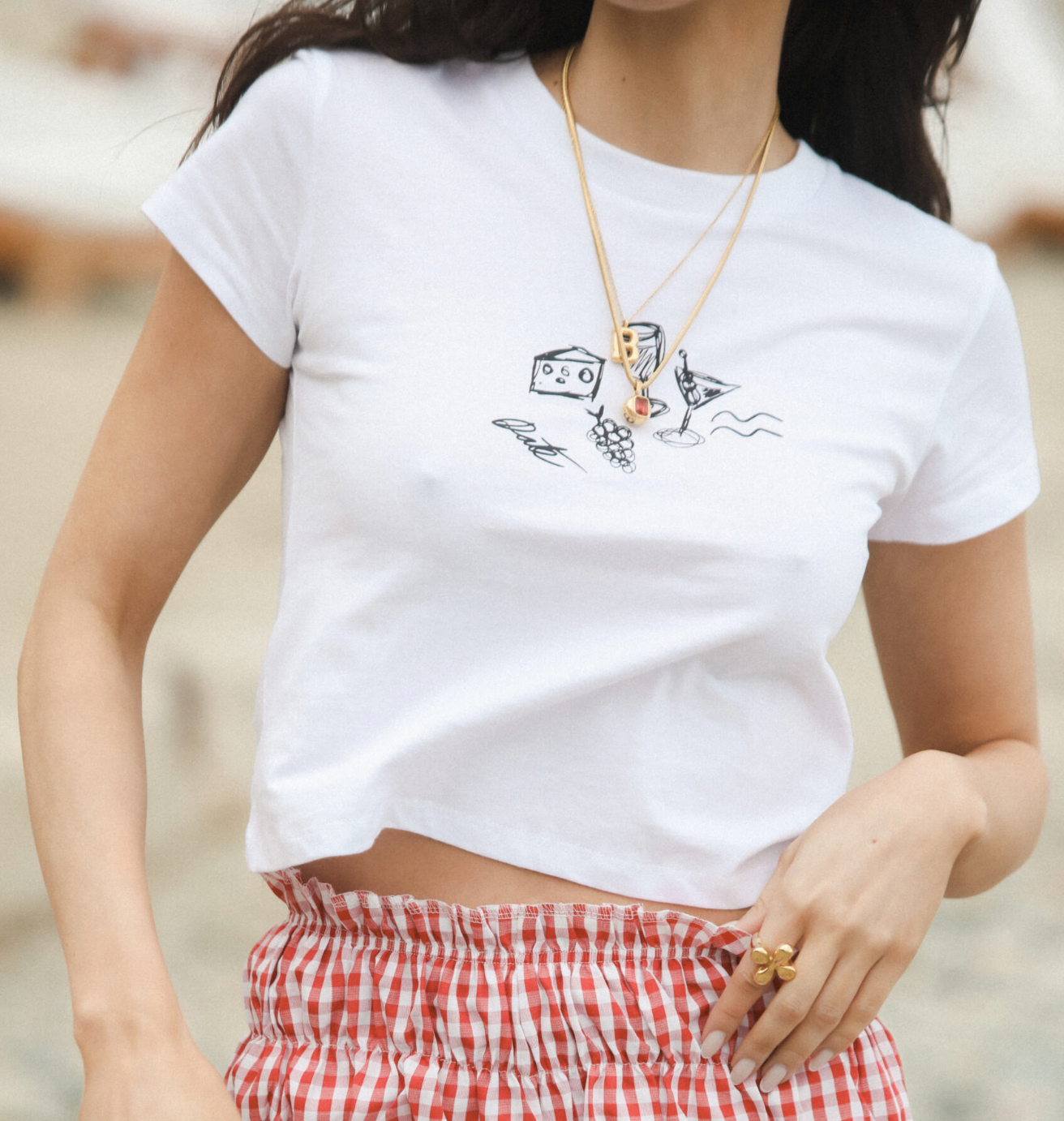 Aperol Pendant Necklace