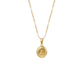 Script Pendant Necklace