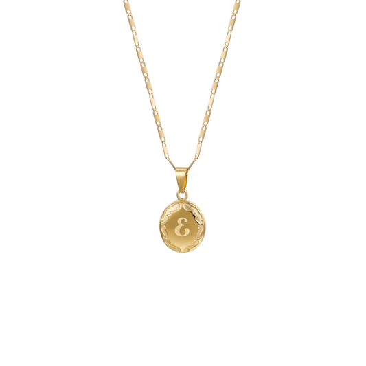 Script Pendant Necklace