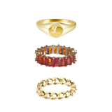 Script Ring Set