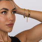 Thick Herringbone Bracelet