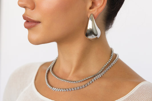 Hour Glass Tennis Chain