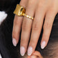 Hourglass Signet Ring