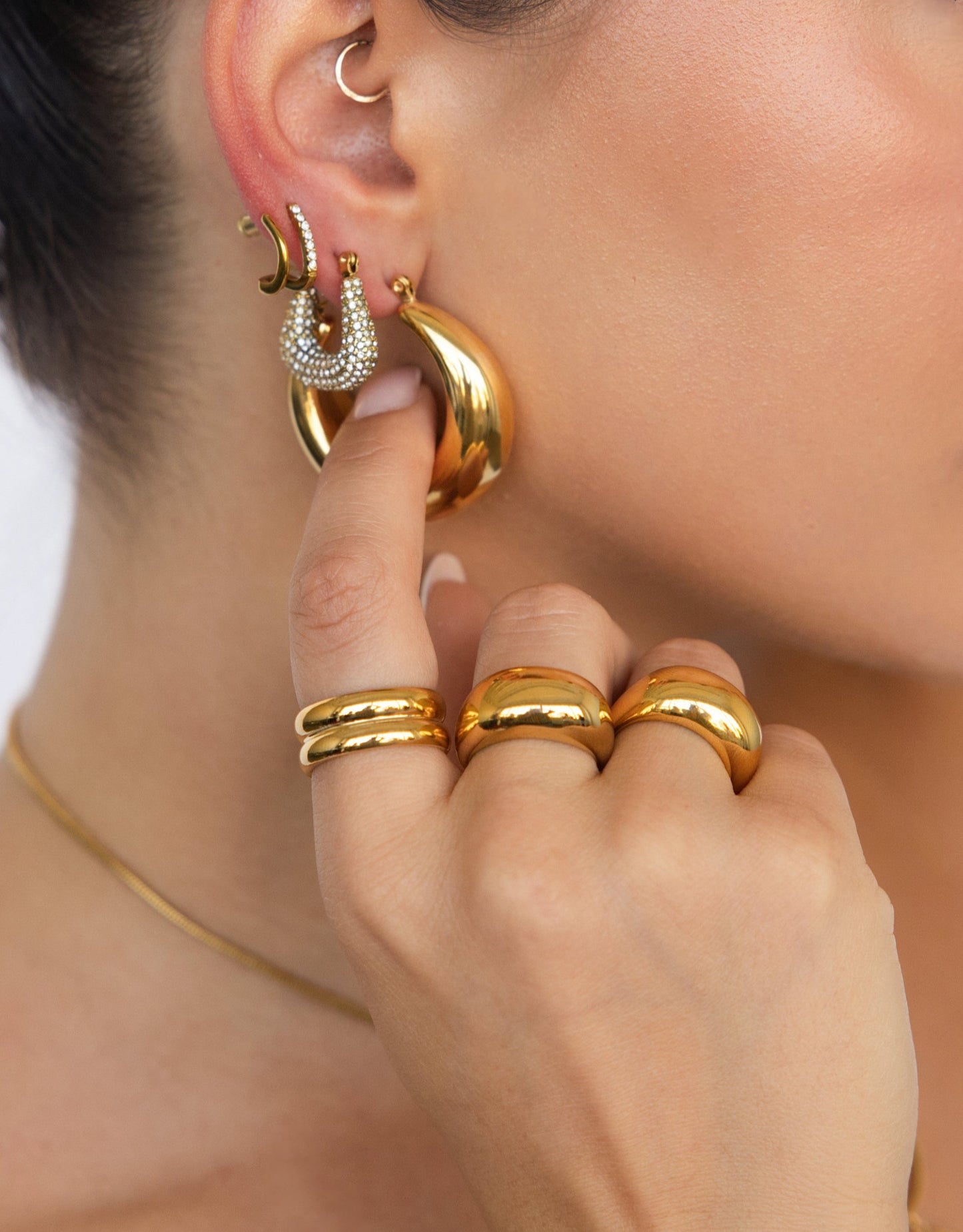 Stacked Band Ring