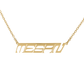 The Future Nameplate Necklace