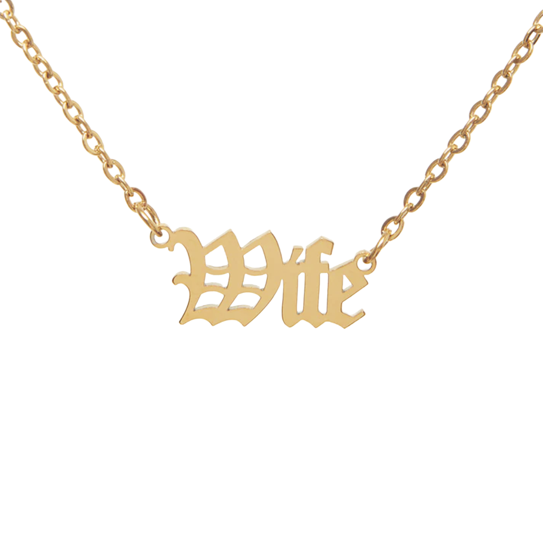 Wife Necklace