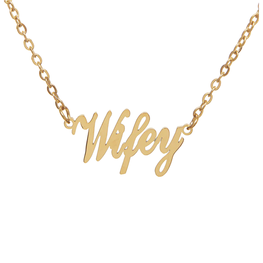 Wifey Necklace
