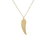 Winged Pendant Necklace