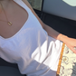 Bubble Initial Necklace