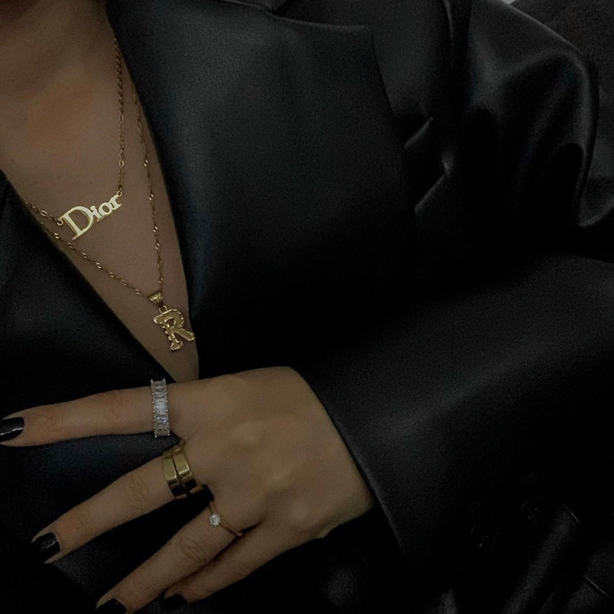 Vibeszn dior necklace discount