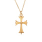 Edgy Cross Necklace