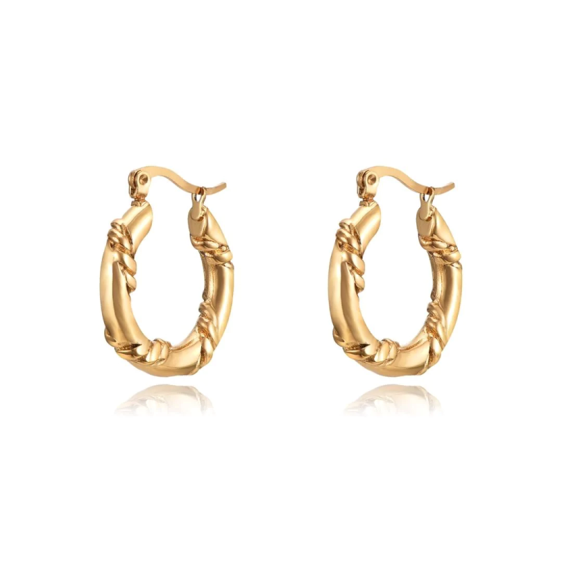 Summer Friday Hoop Earrings