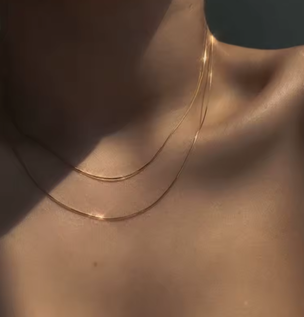 Dainty Snake Chain Necklace