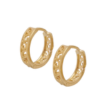 Gold Huggie Earrings