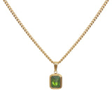 Emerald Stone Necklace