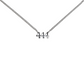 Curb Chain Angel Numbers Necklace