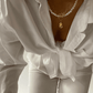 Stylish custom the number necklace - worn 2