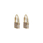 Padlock Earrings