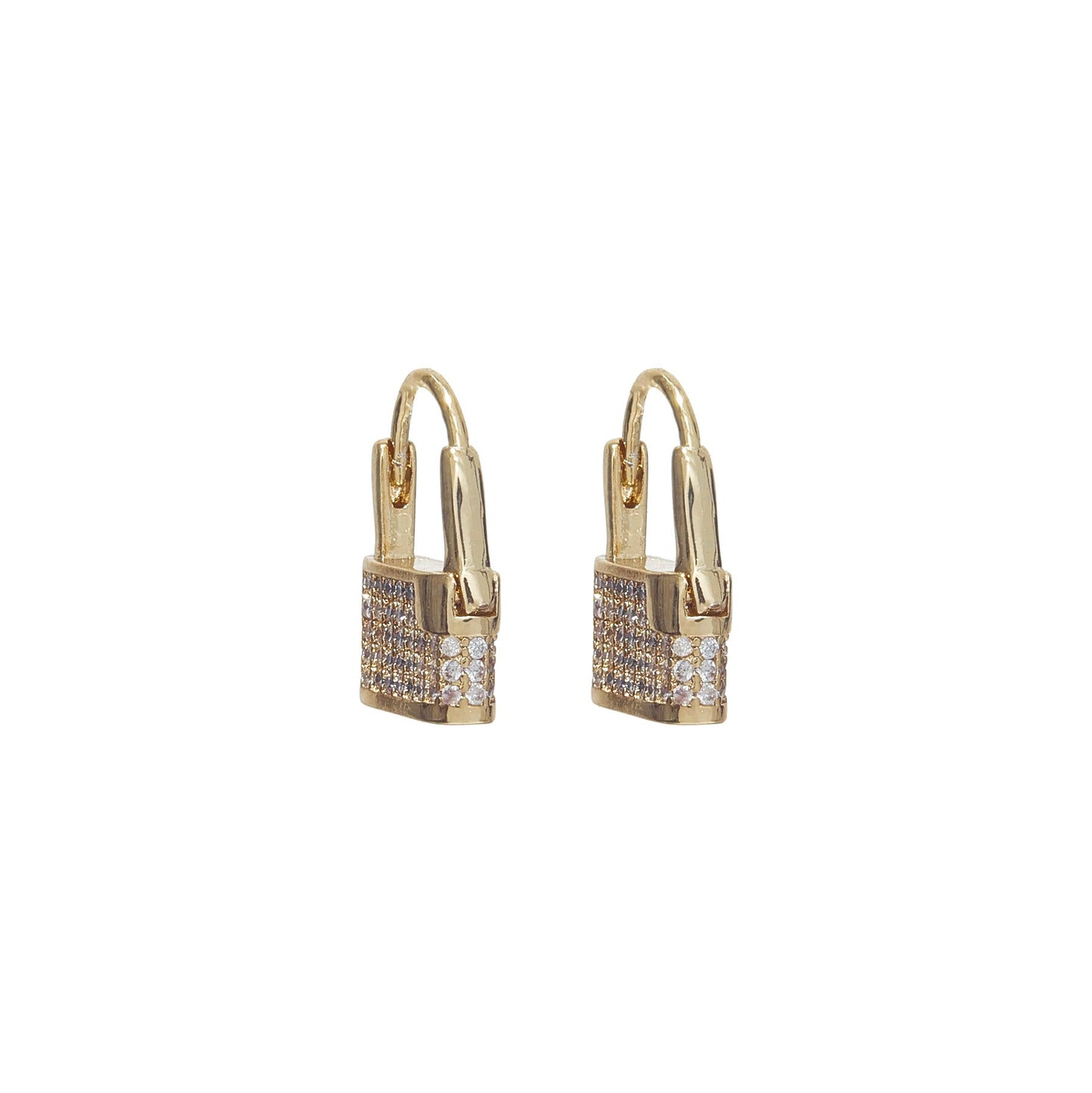 Padlock Earrings