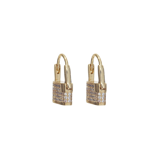 Padlock Earrings