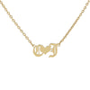 Love Forever Initial Necklace
