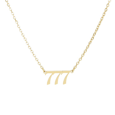 Angel Numbers Vertical Necklace - LEILA