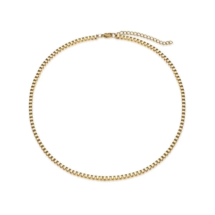 Thick Box Chain Choker