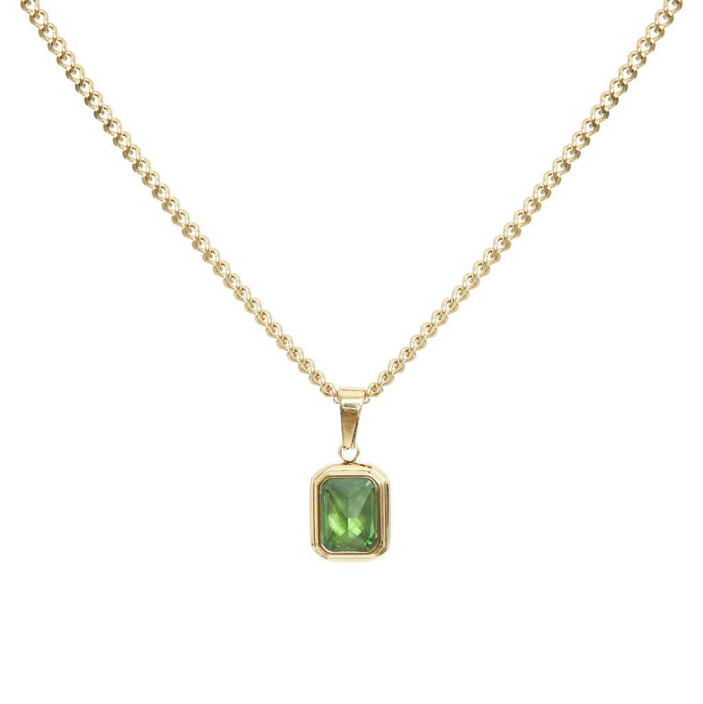 Emerald Stone Necklace
