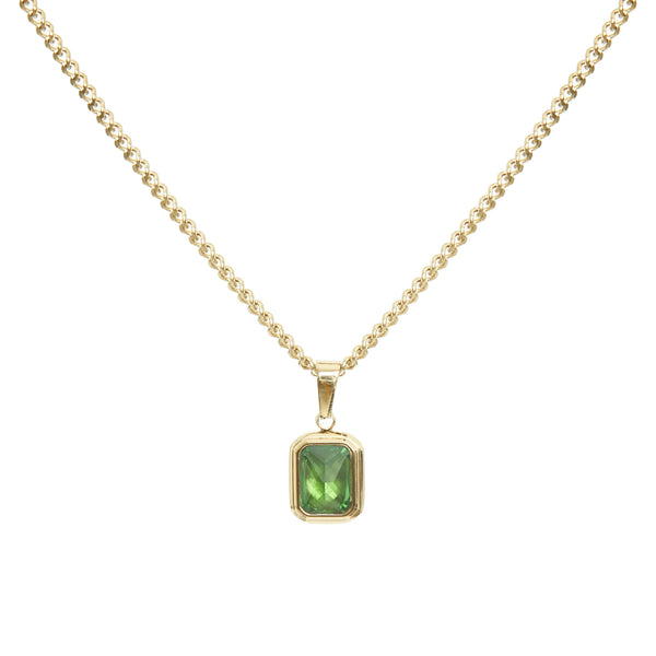 Emerald Stone Necklace
