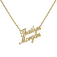 Multi-Name Script Nameplate