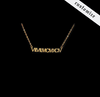 Trendy custom the roman numeral necklace