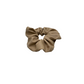 Nude Leather Scrunchie