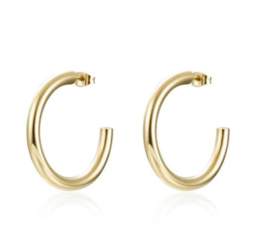 Open Hoop Earrings