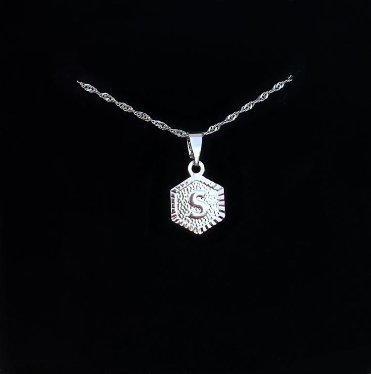 Initial Pendant Necklace
