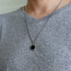 Onyx Pendant Necklace
