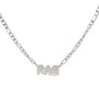 Bubble Nameplate Necklace
