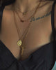 Elegant the madonna necklace - worn 3