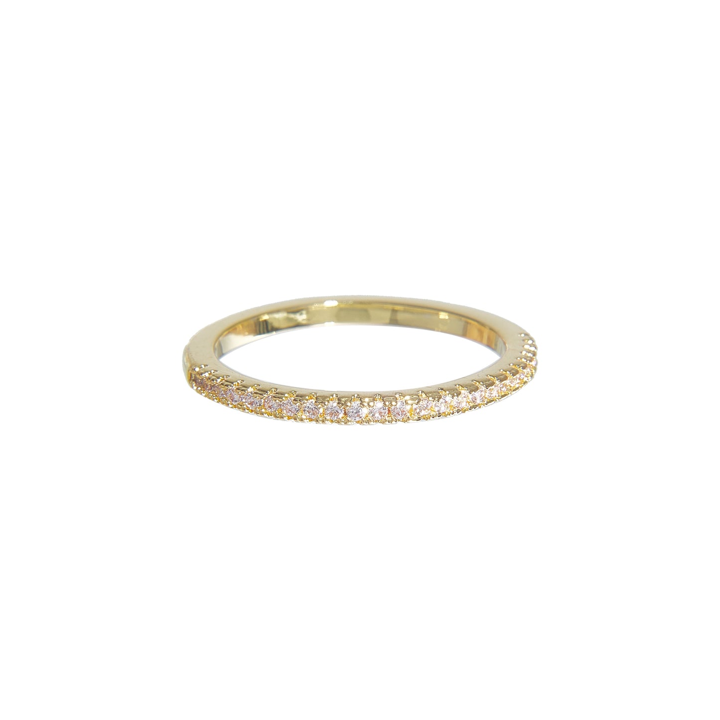 Classic Simple Gold Stacked Ring