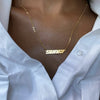 Classic Nameplate Necklace
