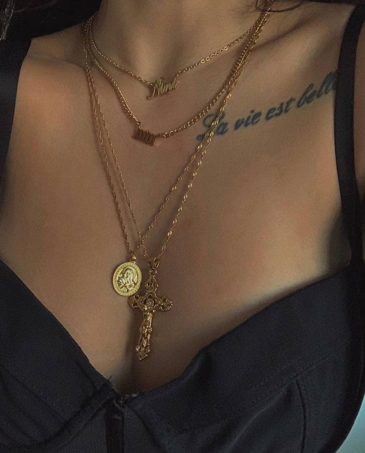 Script Nameplate Necklace | VibeSzn