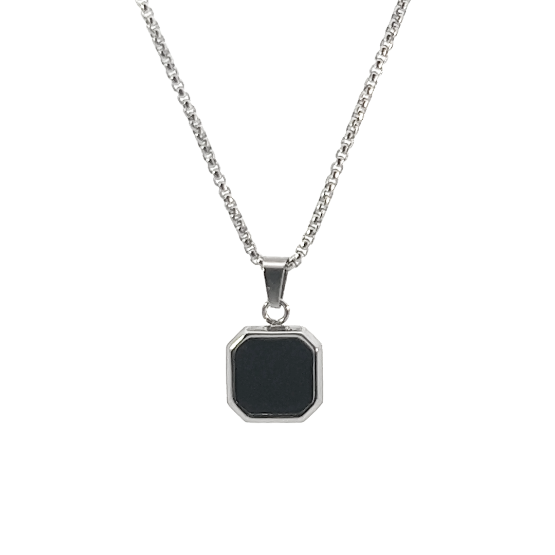 Onyx Pendant Necklace